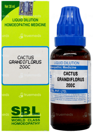 Sbl Cactus Grandiflorus 200 C Dilution 30 ML