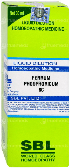 Sbl Ferrum Phosphoricum 6 C Dilution 30 ML