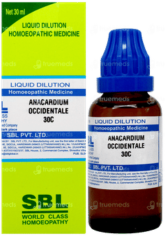 Sbl Anacardium Occidentale 30 C Dilution 30 ML Sbl Anacardium Occidentale 30 C Dilution 30 ML