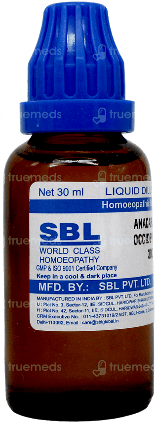 Sbl Anacardium Occidentale 30 C Dilution 30 ML