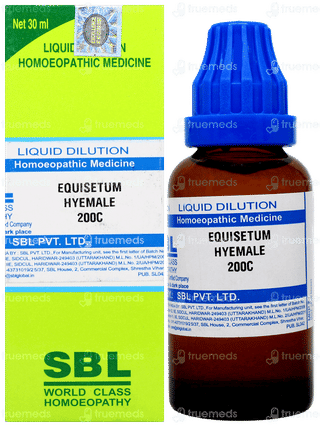 Sbl Equisetum Hyemale 200c Dilution 30ml