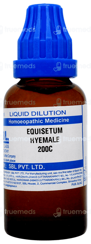 Sbl Equisetum Hyemale 200c Dilution 30ml