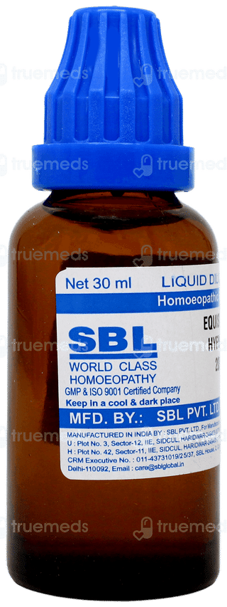 Sbl Equisetum Hyemale 200c Dilution 30ml