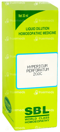 Sbl Hypericum Perforatum 200c Dilution 30ml
