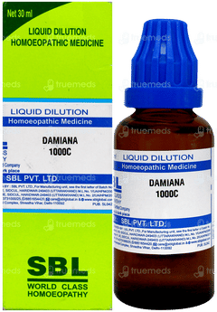 Sbl Damiana 1000 C Dilution 30 Ml Sbl Damiana 1000 C Dilution 30 Ml