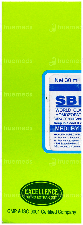 Sbl Damiana 1000 C Dilution 30 Ml