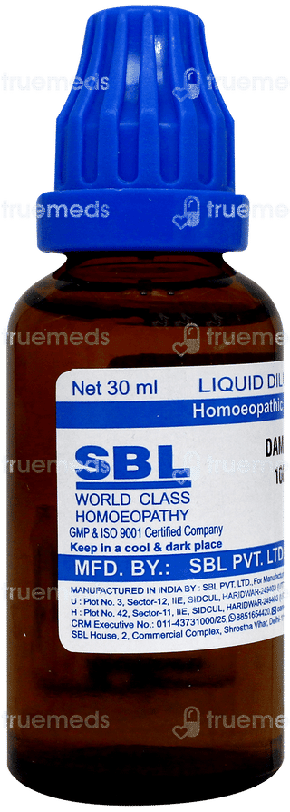 Sbl Damiana 1000 C Dilution 30 Ml