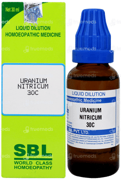 Sbl Uranium Nitricum 30c Dilution 30ml