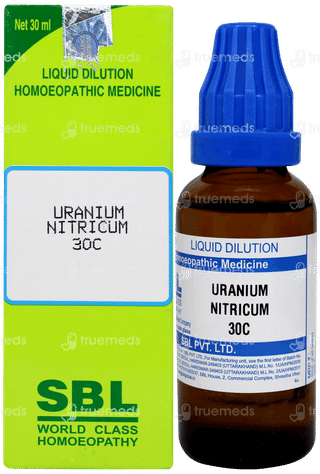 Sbl Uranium Nitricum 30c Dilution 30ml