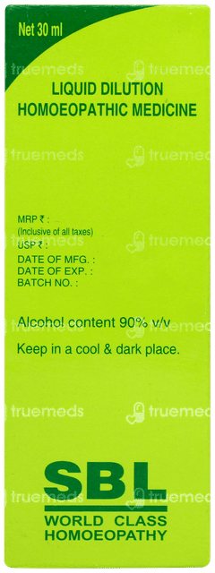 Sbl Uranium Nitricum 30c Dilution 30ml