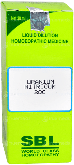 Sbl Uranium Nitricum 30c Dilution 30ml