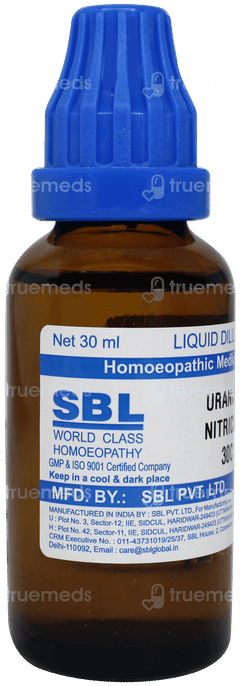 Sbl Uranium Nitricum 30c Dilution 30ml