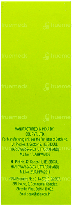 Sbl Helonias Dioica 30 C Dilution 30ml