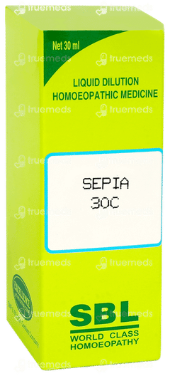 Sbl Sepia 30c Dilution 30ml