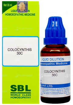 Sbl Colocynthis 30C Dilution 30Ml Sbl Colocynthis 30C Dilution 30Ml