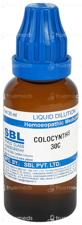 Sbl Colocynthis 30c Dilution 30ml
