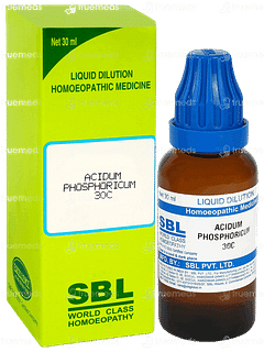 Sbl Acidum Phosphoricum 30c Dilution 30ml Sbl Acidum Phosphoricum 30c Dilution 30ml