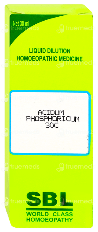 Sbl Acidum Phosphoricum 30c Dilution 30ml