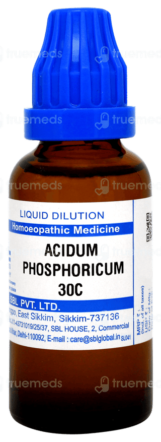 Sbl Acidum Phosphoricum 30c Dilution 30ml