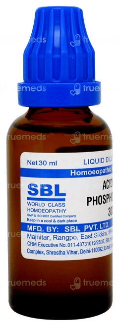 Sbl Acidum Phosphoricum 30c Dilution 30ml