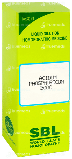 Sbl Acidum Phosphoricum 200c Dilution 30ml
