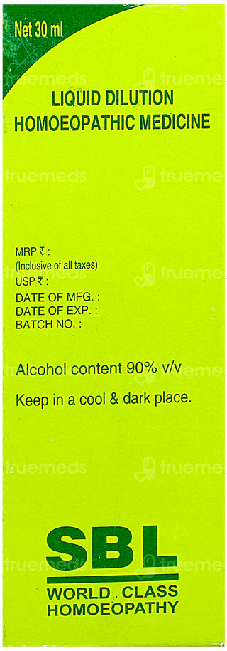 Sbl Rumex Crispus 200c Dilution 30ml