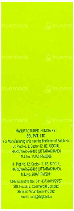 Sbl Rumex Crispus 200c Dilution 30ml