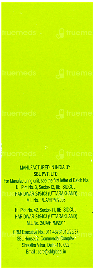 Sbl Rumex Crispus 200c Dilution 30ml