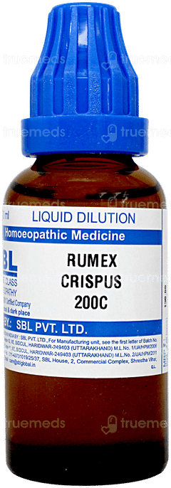 Sbl Rumex Crispus 200c Dilution 30ml