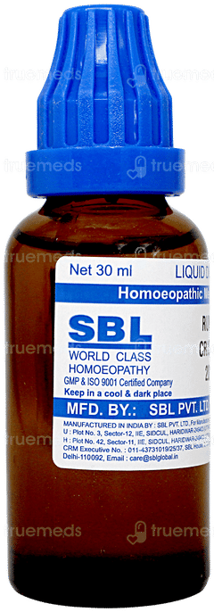 Sbl Rumex Crispus 200c Dilution 30ml