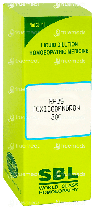 Sbl Rhus Toxicodendron 30 C Dilution 30 ML