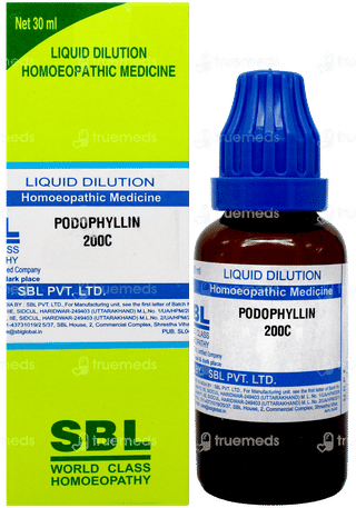 Sbl Podophyllin 200c Dilution 30ml