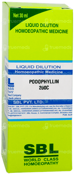 Sbl Podophyllin 200c Dilution 30ml