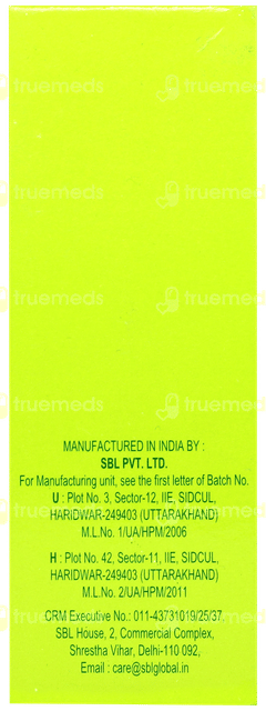 Sbl Tabacum 200 C Dilution 30 ML Sbl Tabacum 200 C Dilution 30 ML