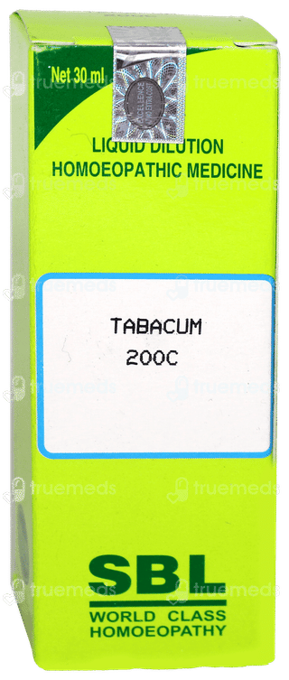 Sbl Tabacum 200 C Dilution 30 ML