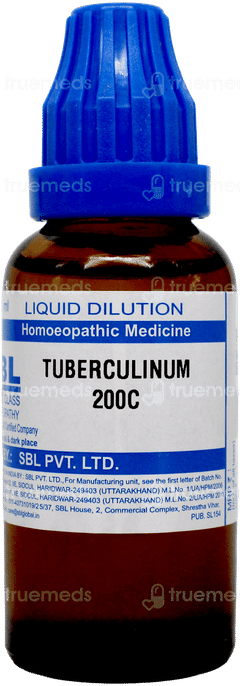 Sbl Tuberculinum 200c Dilution 30ml