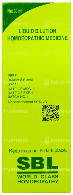 Sbl Terebinthinae Oleum 30c Dilution 30ml