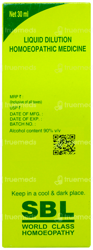 Sbl Terebinthinae Oleum 30c Dilution 30ml