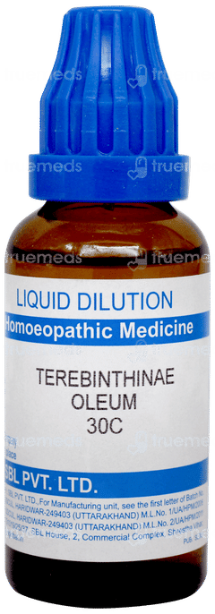 Sbl Terebinthinae Oleum 30c Dilution 30ml
