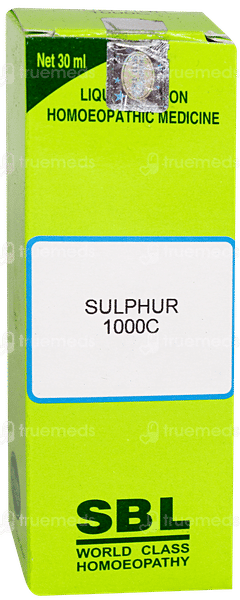 Sbl Sulphur 1000c Dilution 30ml