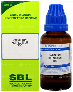 Sbl Cobaltum Metallicum 30 C Dilution 30 ML