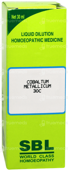 Sbl Cobaltum Metallicum 30 C Dilution 30 ML