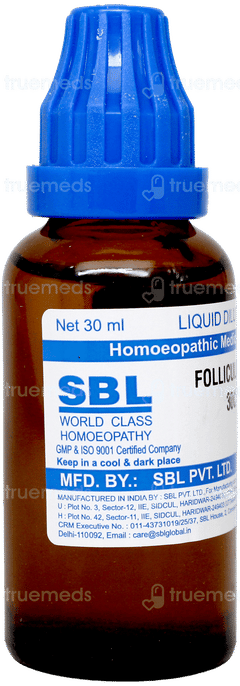 Sbl Folliculinum 30c Dilution 30ml