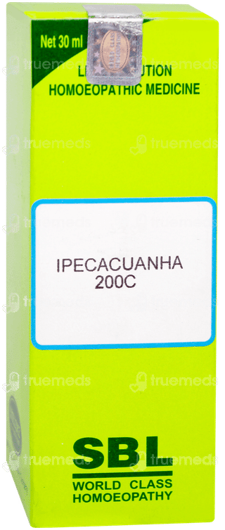 Sbl Ipecacuanha 200c Dilution 30ml