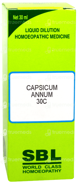 Sbl Capsicum Annuum 30 C Dilution 30ml