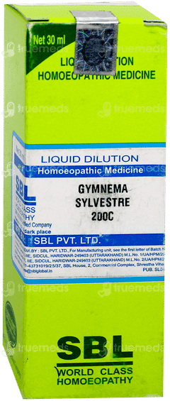 Sbl Gymnema Sylvestre 200C Dilution 30Ml