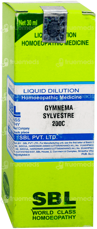 Sbl Gymnema Sylvestre 200C Dilution 30Ml