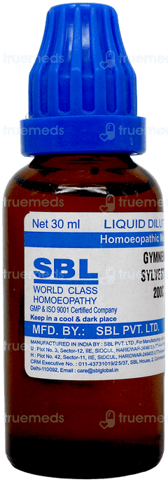 Sbl Gymnema Sylvestre 200C Dilution 30Ml