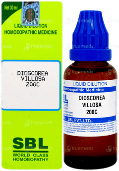 Sbl Dioscorea Villosa 200 C Dilution 30 ML