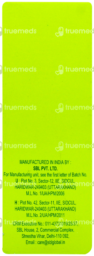 Sbl Dioscorea Villosa 200 C Dilution 30 ML
